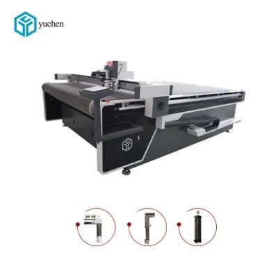 Yuchen CNC Customizable Carpet/Tablecloth Cutter Machine with Automatic Feeding