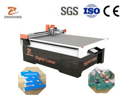 Zx-1318V Advertising Industry Widely Used Oscillating Knife Cutting Machine
