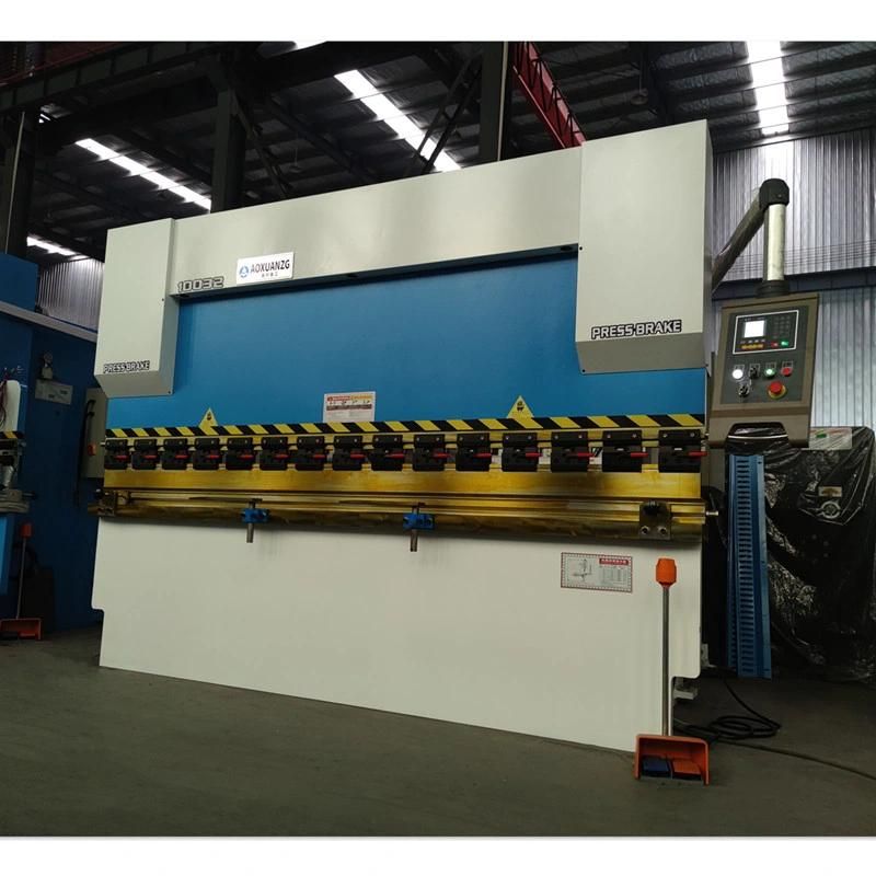 5 mm 100 Ton Metal Sheet Plate Automatic CNC Hydraulic Press Brake Bender Bending Machine