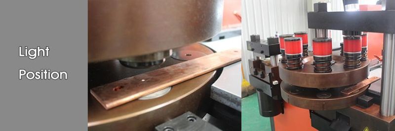 CNC 3 in 1 Copper Busbar Machine Busbar Puncher Bender Cutter for Metal