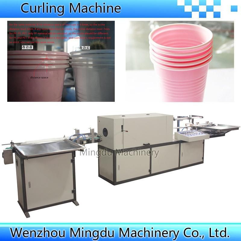 Plastic Cup Lip Rolling Machine