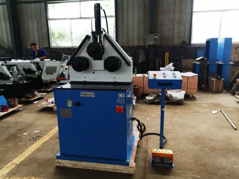 HRBM40HV Metal Sheet Round Bending Machine with Hydraulic Control