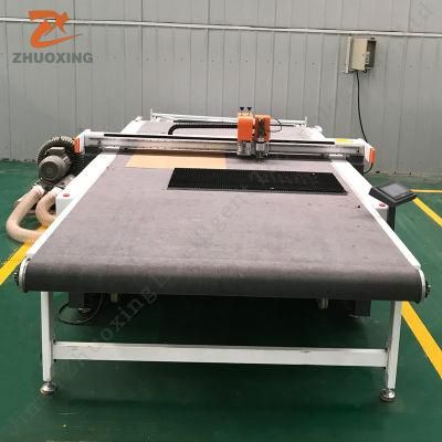 Auto Feeding Oscillating Knife Cutting Machine with Cutter Extension Trouser Flatbed Digital Cutter Factory on Sale