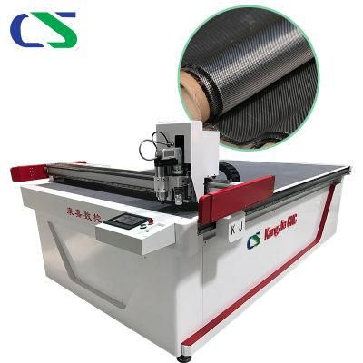 CNC Machinery Oscillating Knife Adveritsing Sticker Packing Box Cutting Machine