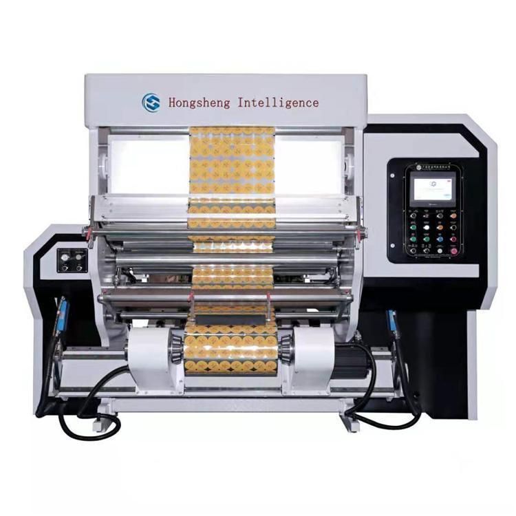 High Speed Min Automatic Roll Paper Label Inspection Inspecting Rewinding Machine