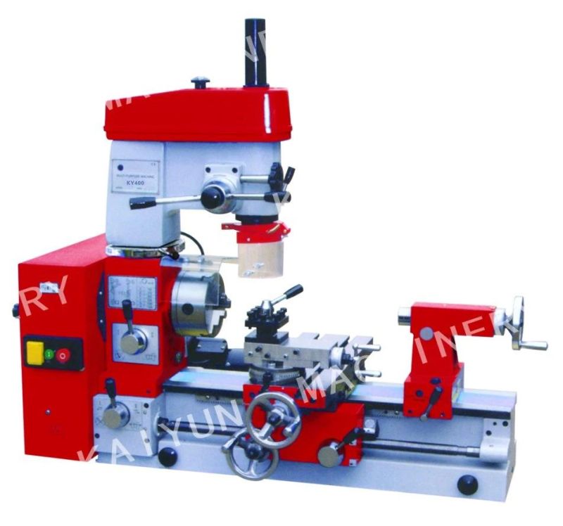 Precision High Speed Household Bench Lathe Combination Machine (KY400)