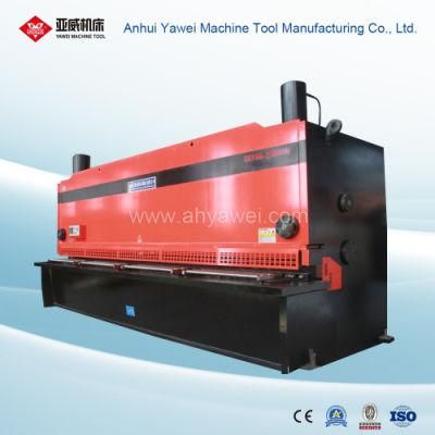 Guillotine Operation Machine From Anhui Yawei with Ahyw Logo for Metal Sheet Cutting