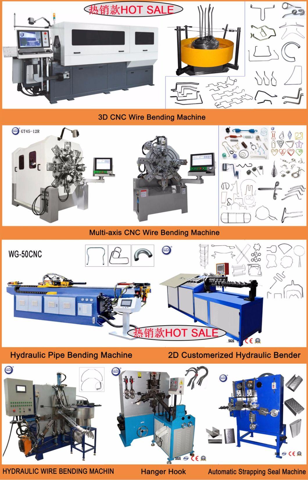 ISO 9001: 2008 Approved New Wg Bending 3D CNC Wire Forming Machine