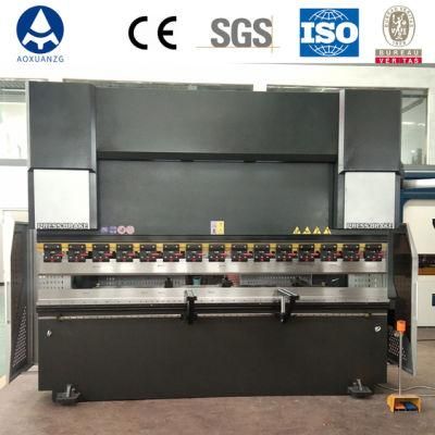 70t 3+1 Axis Hydraulic Metal Plate Bender Auto CNC Sheet Bending Press Brake Machine Da53t Controller System