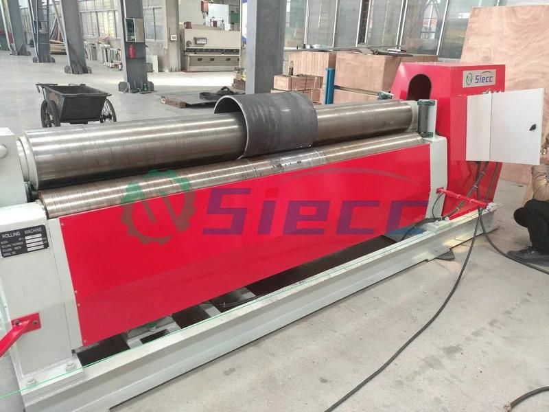 W12 Series Rolling Machine Hydraulic Roller Bending Machine Metal Plate Roll Forming