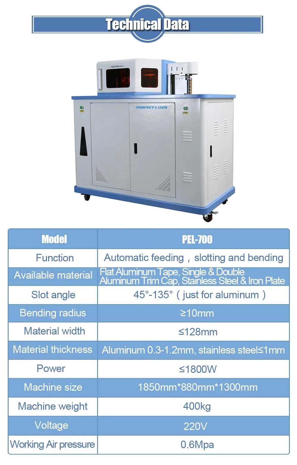 Metal CNC Channel Letter Bending Machine