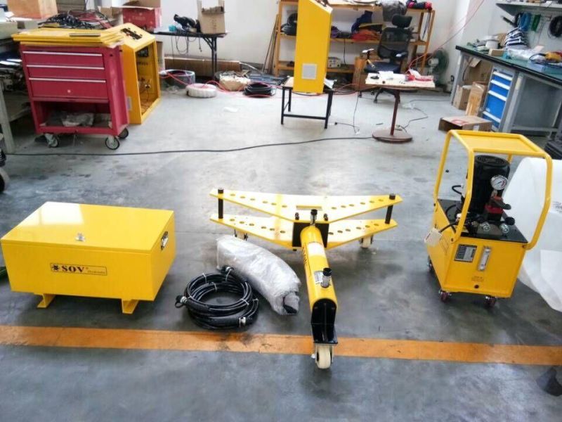 Split Type Hydraulic Pipe Bender with Electric Hydraulic Pump