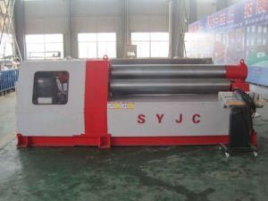 4 Roller CNC Plate Rolling Machine with Double Pinch