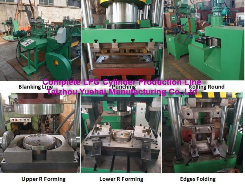 LPG Cylinder Manufacturing Guard Ring Rolling Round Machine
