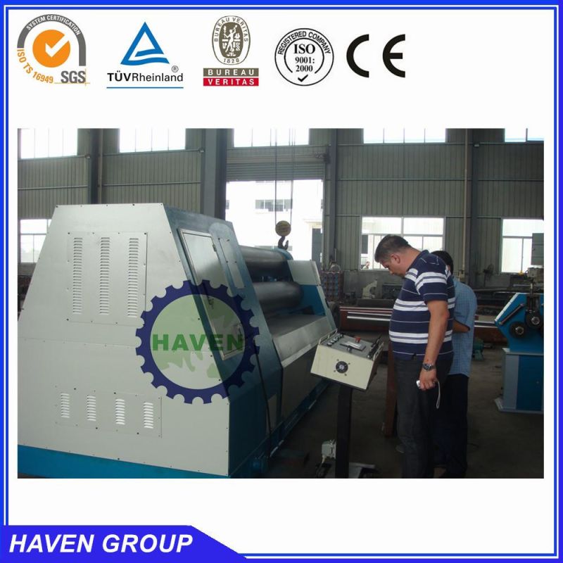 W12S-16X3000 4 Roller Steel Plate Bending and Rolling Machine