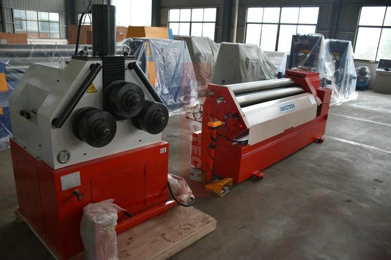 W24s-75 Flat Bar Profile Bender, Section Bending Machine, Three Rollers Section-Bender