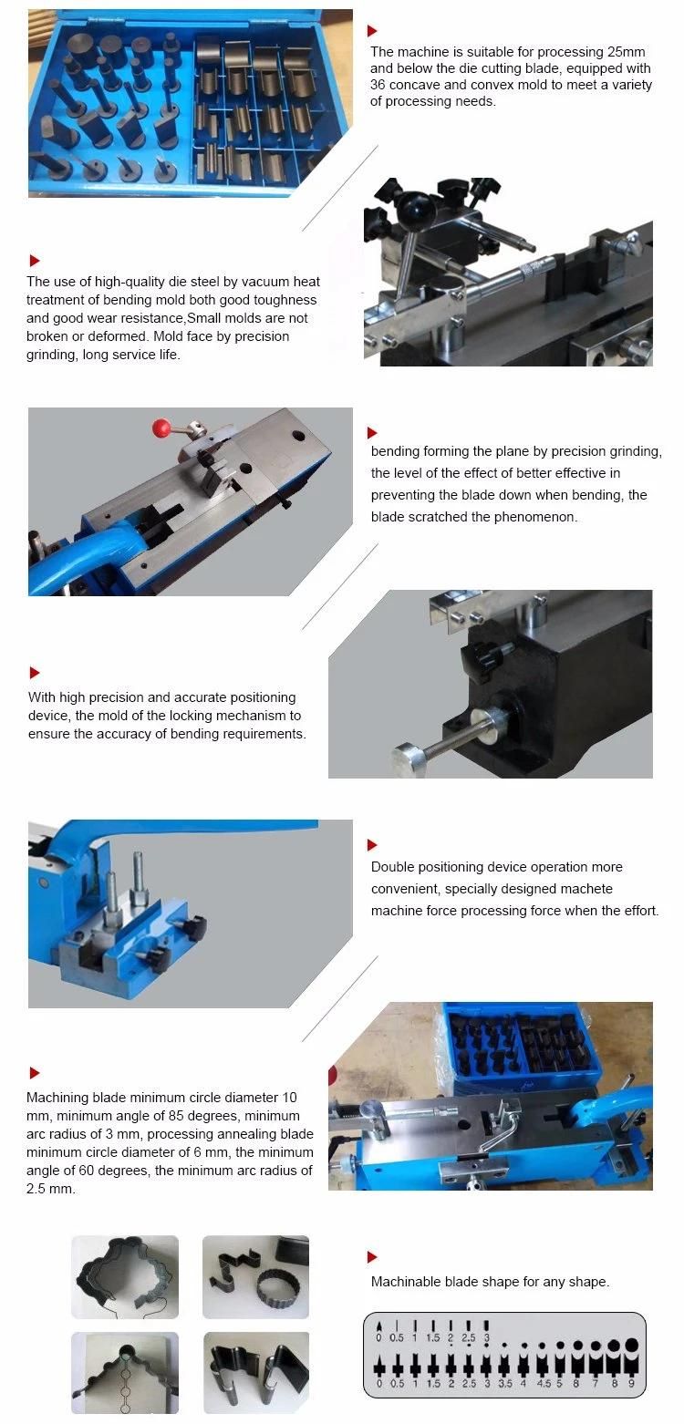 Manual Rule Bending Machining