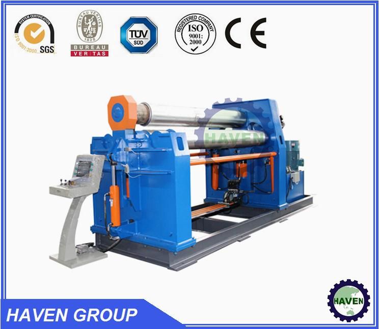 W12S-8X2500 4 Roller Steel Plate Bending and Rolling Machine