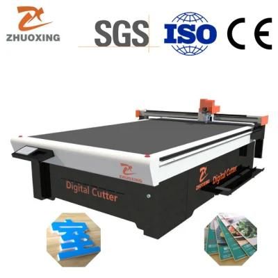 Zx-2516V CNC Oscillation Knife Kt Board Cutting Machine