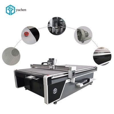 Yuchen CNC Oscillating Cutting Machine for Cutting Leather Mats PVC Mats