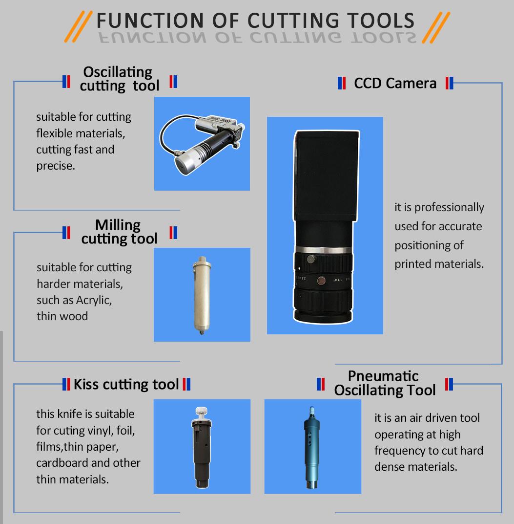 Yuchen CNC Equipment Foam EPE Cutting Machine by Oscillating Knife