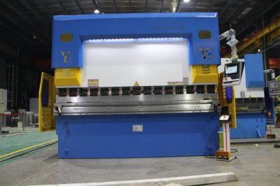 High Performance Wc67K-40t/2500 Semi-Automatic Folding Bender Machine for Sale.