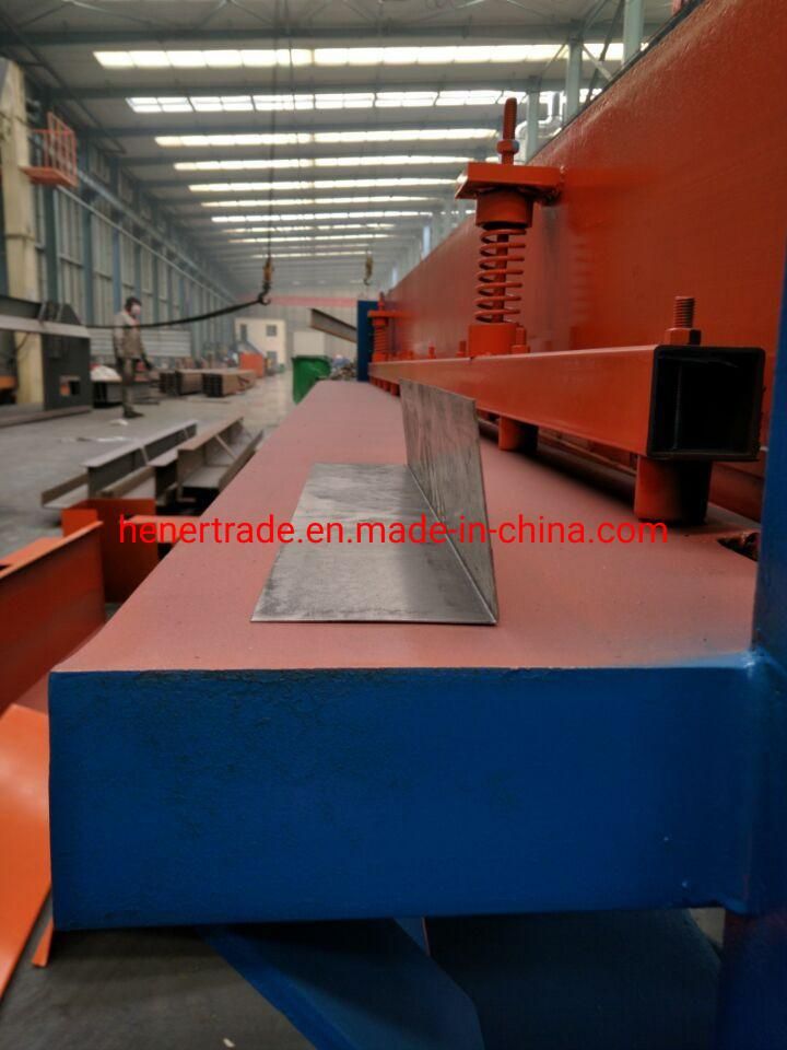 China 8mtr Hydraulic Steel Plate Press Bending Machine