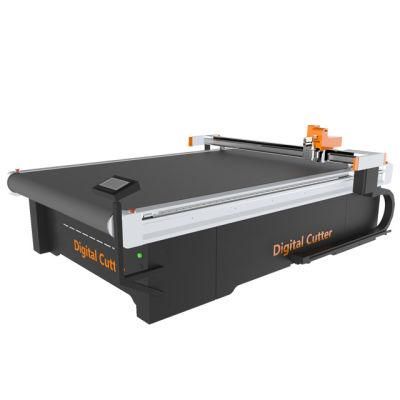 China Automatic CNC Oscillating Knife Car Mat Cutting Table Cutting Machine with Factory Price