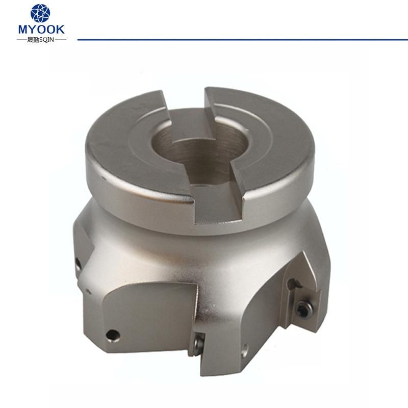 Indexable Carbide Side and Face Facing Mill Milling Cutter Tool