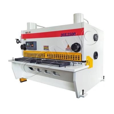 Electric Metal Plate Hydraulic Nc Guillotine Shearing Machine