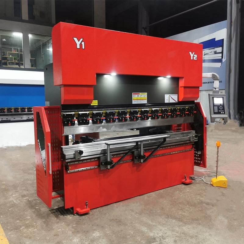 We67K-70t/2500 Hydraulic CNC Iron Sheet Folding Machine Press Brake with Da52s Controller System