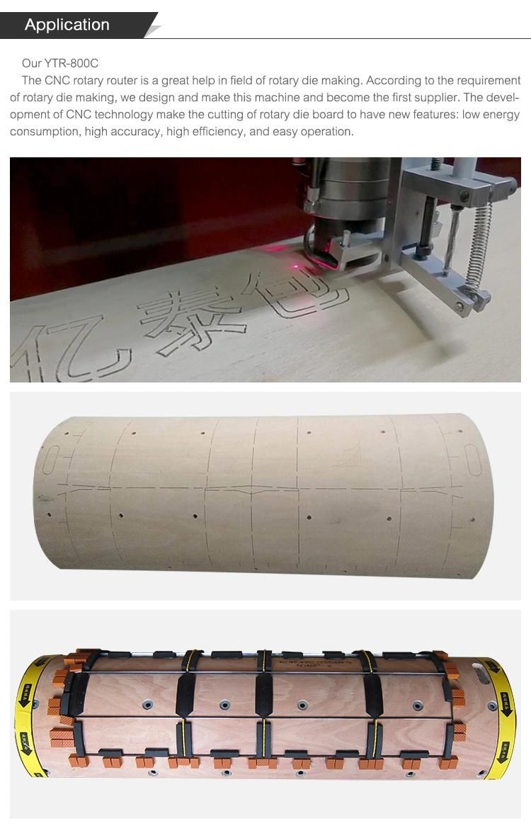 CNC Rotary Die Board Router for Die Making