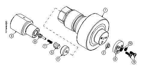 72154603 Sealing Head Assembly, Slvi, 75s / 100s, Single Inlet 05116595 Replace Kmt Sealing Head