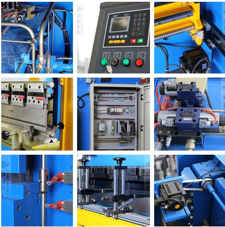 Sheet Metal Plate CNC Hydraulic Press Brake Bending Machine