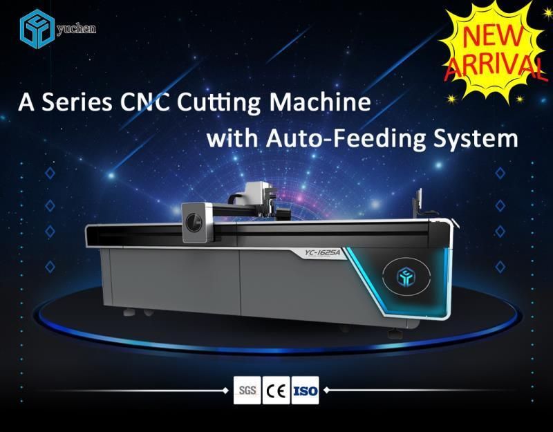Digital Advertising Equipment Cutting Machine with Oscillating Knife