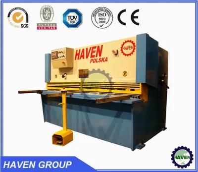 CNC steel stainless plate sheet cut, shearing machinery metal hydraulic shear metal shear machine