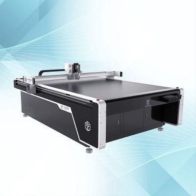 Yuchen CNC PVC Soft Crystal Plate PVC Vbrating Knife Cutting Machine