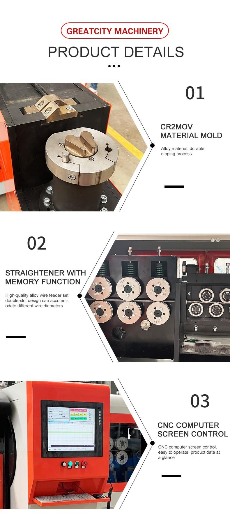 Multifunction CNC Wire Bending Machine 3D