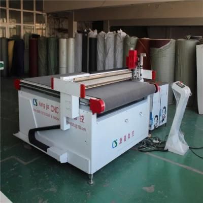 Numerical Control Belt Feeding PU Leather Shoe Upper Cutting Machine