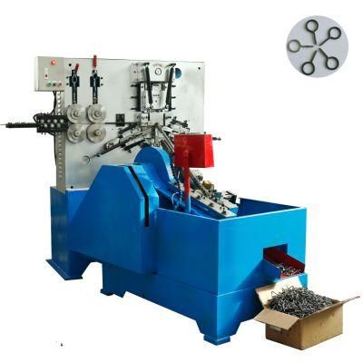 Automatic Wooden Hanger Hook Thread Screw Eye Bolt Hook Making Machine