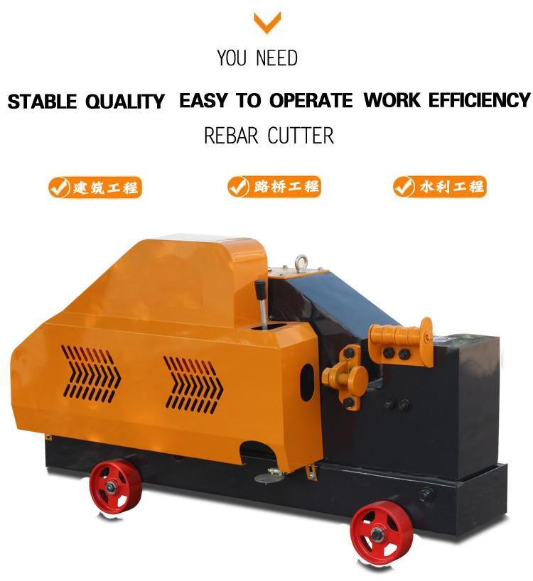 4kw Construction Steel Wire Cutting Machine/ Rebar Cutter for Sale