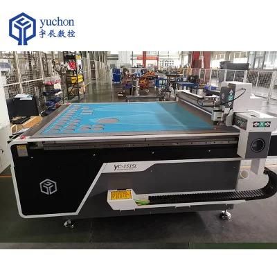 Yuchen --Automatic CNC PU Leather Cutting Machine Stable Performance Leather Cutter for Leather Belt Bags and Wallet