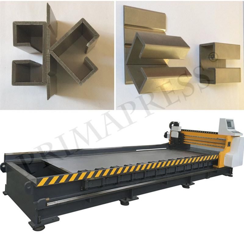 China 3 Meters Metal Sheet Roll Groover Machine CNC V Groover Machine