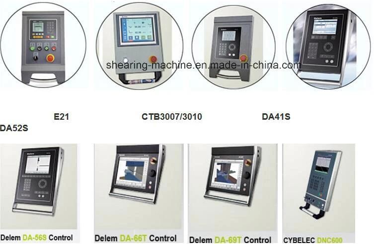 Wc67k-63t*2500 Small CNC Bending Machine Wuth Delem Da41s