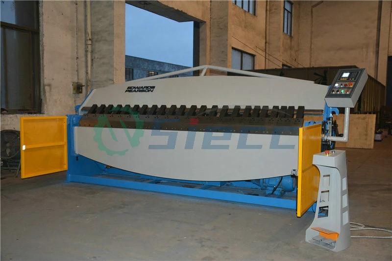 Pan and Box Brakes/Segmented Manual Folding Machine 2.5 X1220mm Manual Bending Machinery