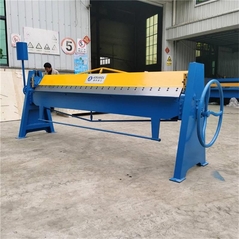 Manual Metal Sheet Folding Machine Duct Machine for Sale