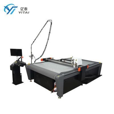 Carton Box Die Cut Plotter Sample Flat Bed Cutting Machine