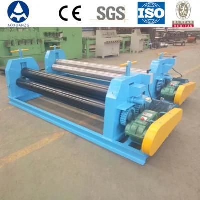 4mm 2000mm Semi-Automatic Folding Machine 3 Roller Plate Rolling Bending Machine