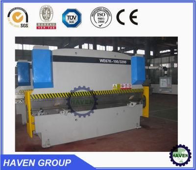 HAVEN brand hydraulic bending machine/metal press brake/hydraulic brake