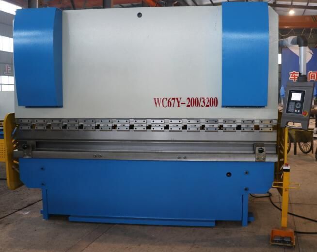 WC67Y-125x2500 hydraulic sheet metal press brake machine with CE
